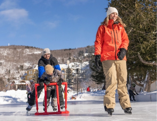 Patin apres ski panel